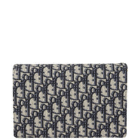 Dior Saddle Pouch Wallet on Chain Oblique