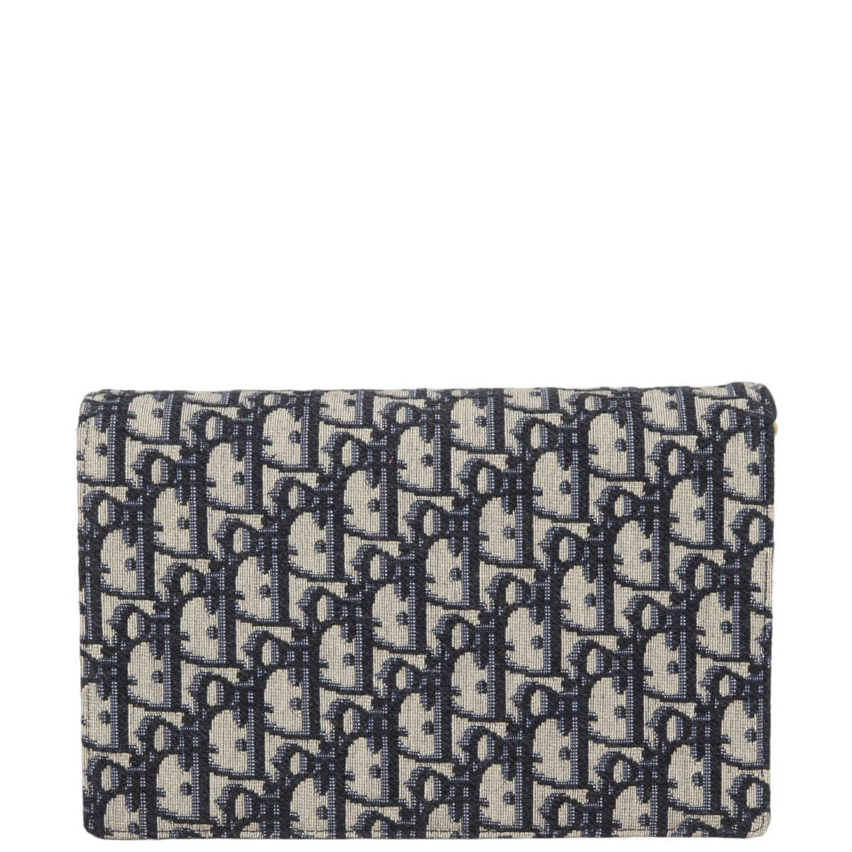 Dior Saddle Pouch Wallet on Chain Oblique