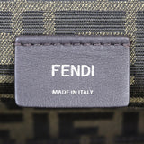 Fendi First Small Clutch with Strap Python Trim