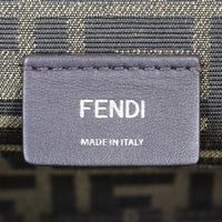 Fendi First Small Clutch with Strap Python Trim