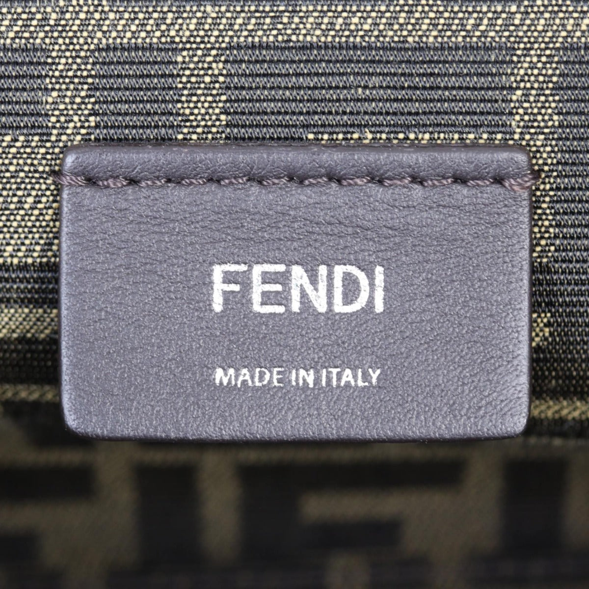 Fendi First Small Clutch with Strap Python Trim