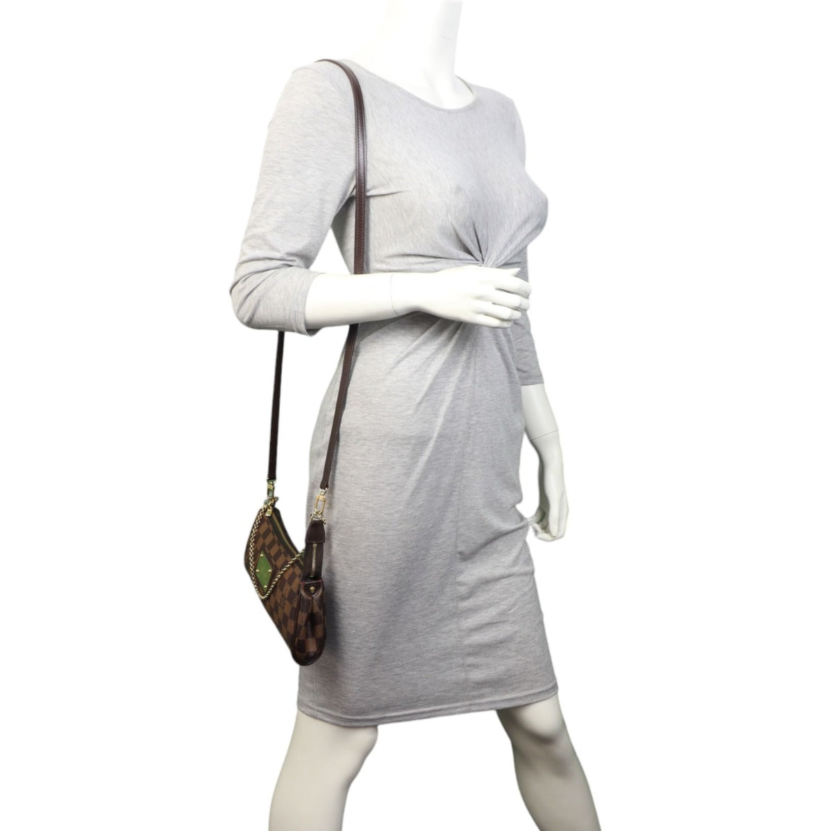 Louis Vuitton Eva Pochette Damier Ebene