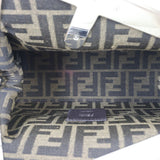 Fendi First Small Clutch with Strap Python Trim