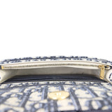 Dior Saddle Pouch Wallet on Chain Oblique