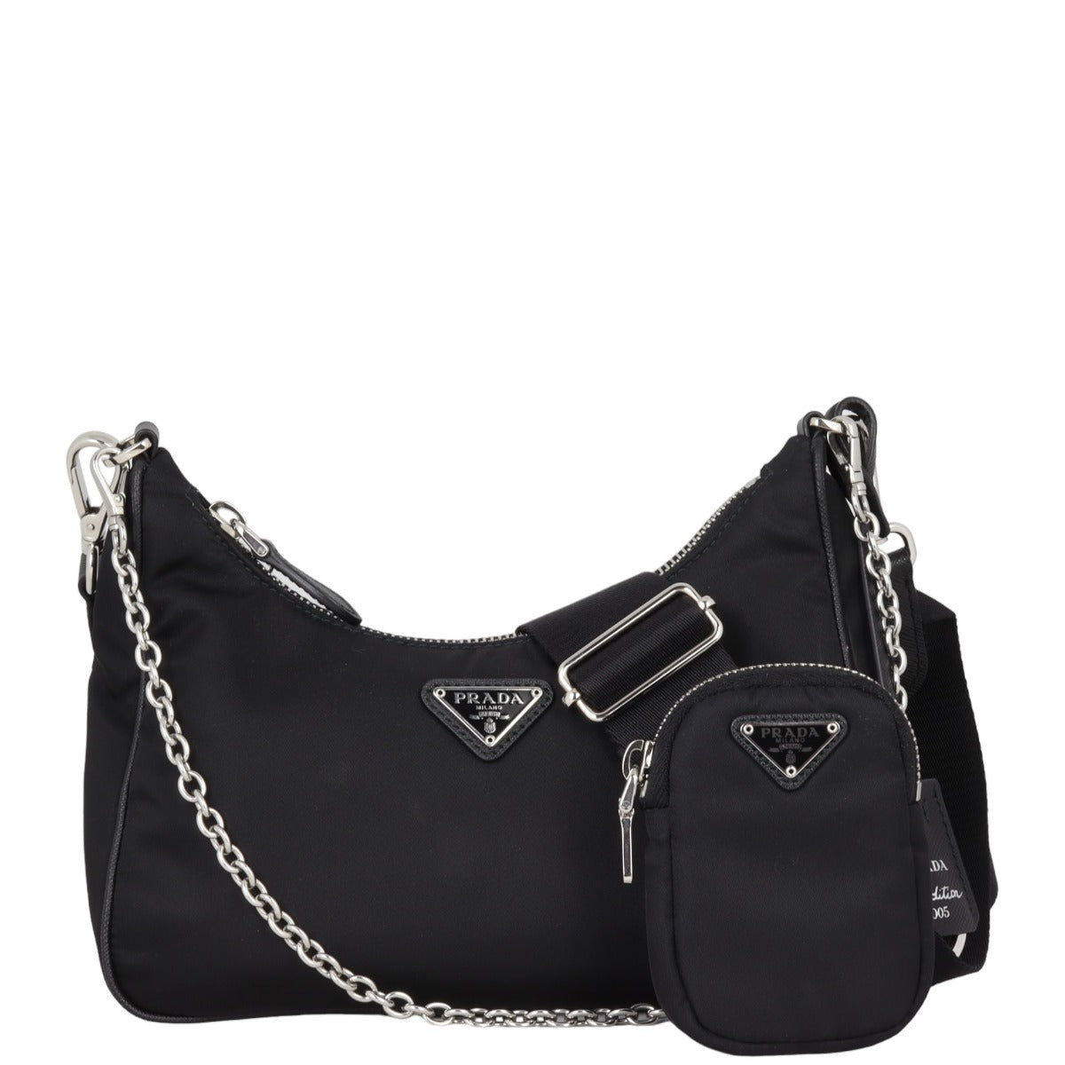 Prada Re-Edition 2005 Tessuto Shoulder Bag