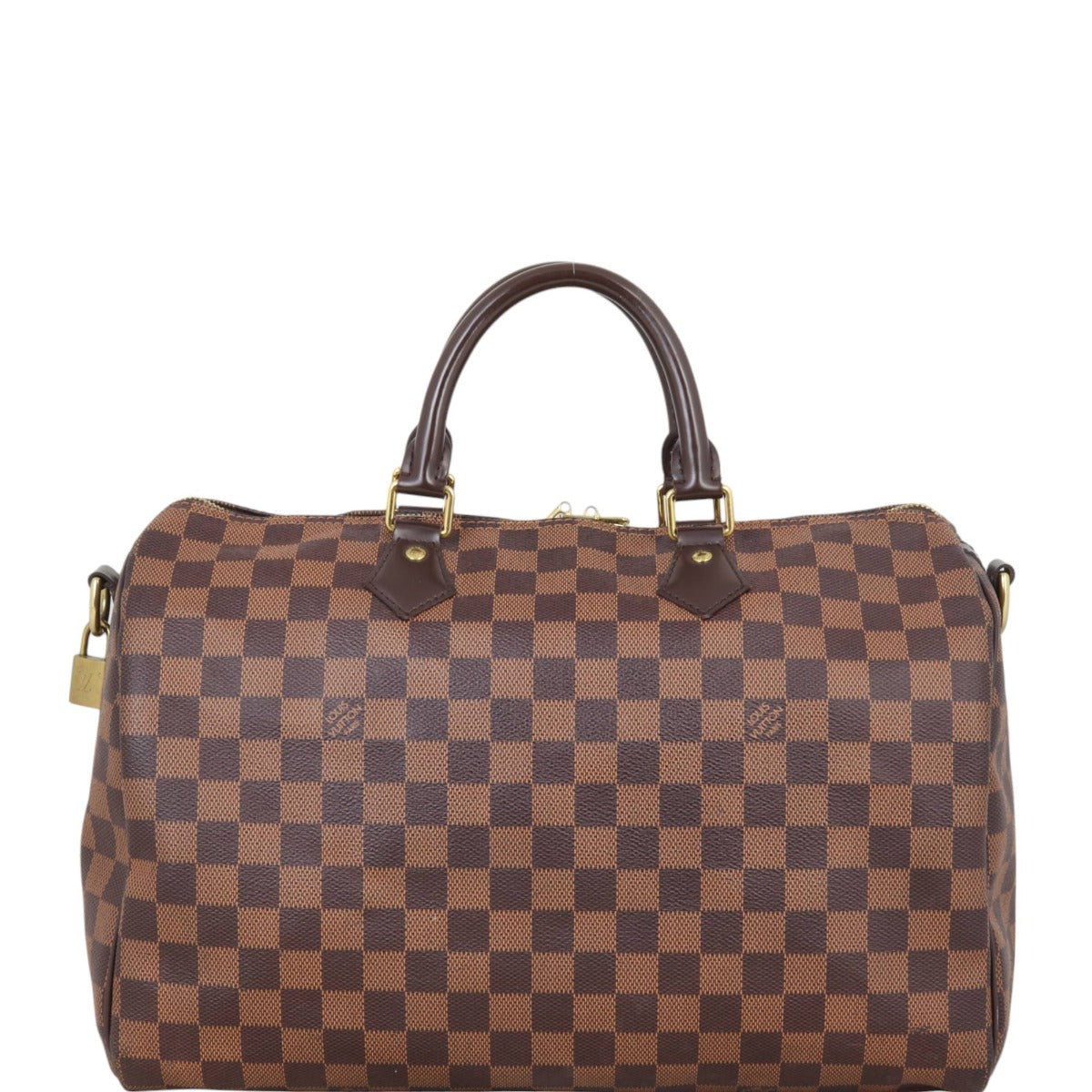 Louis Vuitton Speedy 35 Bandouliere Damier Ebene