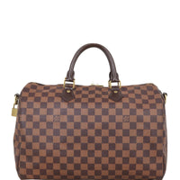 Louis Vuitton Speedy 35 Bandouliere Damier Ebene
