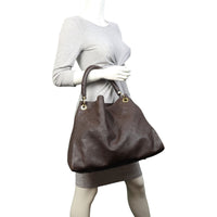 Louis Vuitton Artsy MM Monogram Empreinte | Dark Chocolate Brown