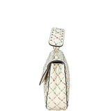 Valentino Rockstud Spike Medium Shoulder Bag Beaded