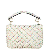 Valentino Rockstud Spike Medium Shoulder Bag Beaded
