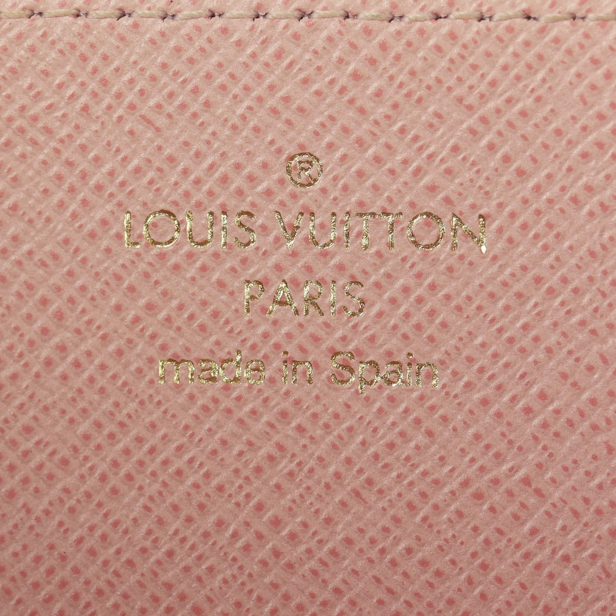 Louis Vuitton Zippy Wallet Damier Ebene Interior Stamp