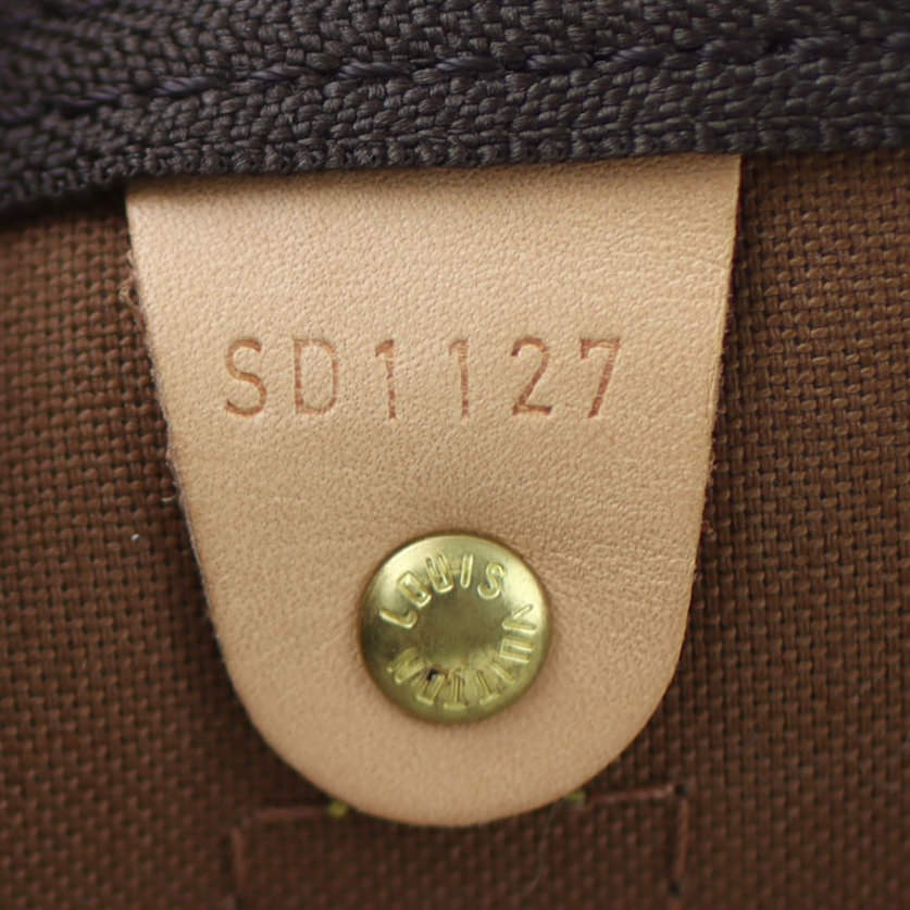 Louis Vuitton Keepall 55 Bandouliere Monogram Date Code