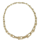 Tiffany & Co HardWear Graduated Link 18k Yellow Gold Necklace