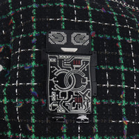 Chanel Resin Robot Tweed Shopping Tote