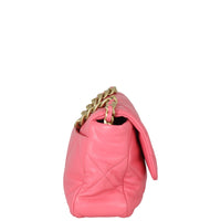 Chanel 19 Flap Bag Large | Pink