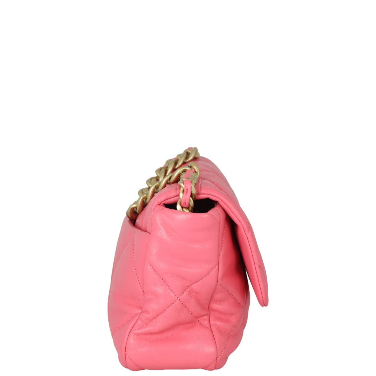 Chanel 19 Flap Bag Large | Pink