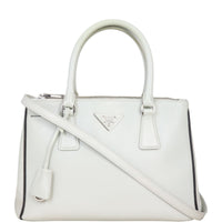Prada Saffiano Lux Galleria Double Zip Tote Small