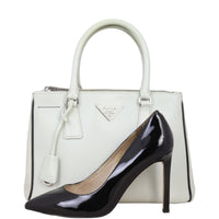 Prada Saffiano Lux Galleria Double Zip Tote Small