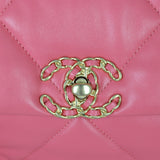 Chanel 19 Flap Bag Large | Pink