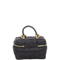 Chanel Top Handle Vanity Case Chain Bag Mini