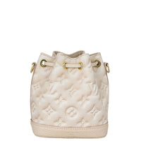 Louis Vuitton Nano Noe Monogram Empreinte Summer Stardust