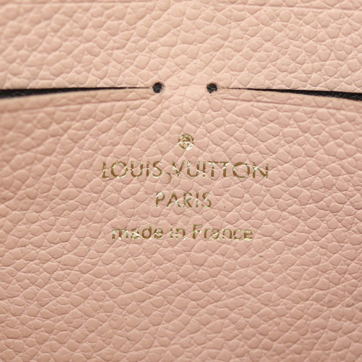 Louis Vuitton Vavin Chain Wallet Monogram Empreinte Interior Stamp