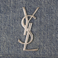 Saint Laurent Kate Chain Bag Medium Denim Hardware