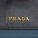 Prada Saffiano Cuir Double Bag Large Hardware