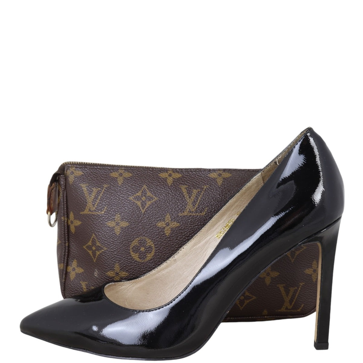 Louis Vuitton Pochette Accessories Monogram with Long Strap