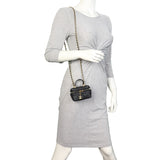 Chanel Top Handle Vanity Case Chain Bag Mini