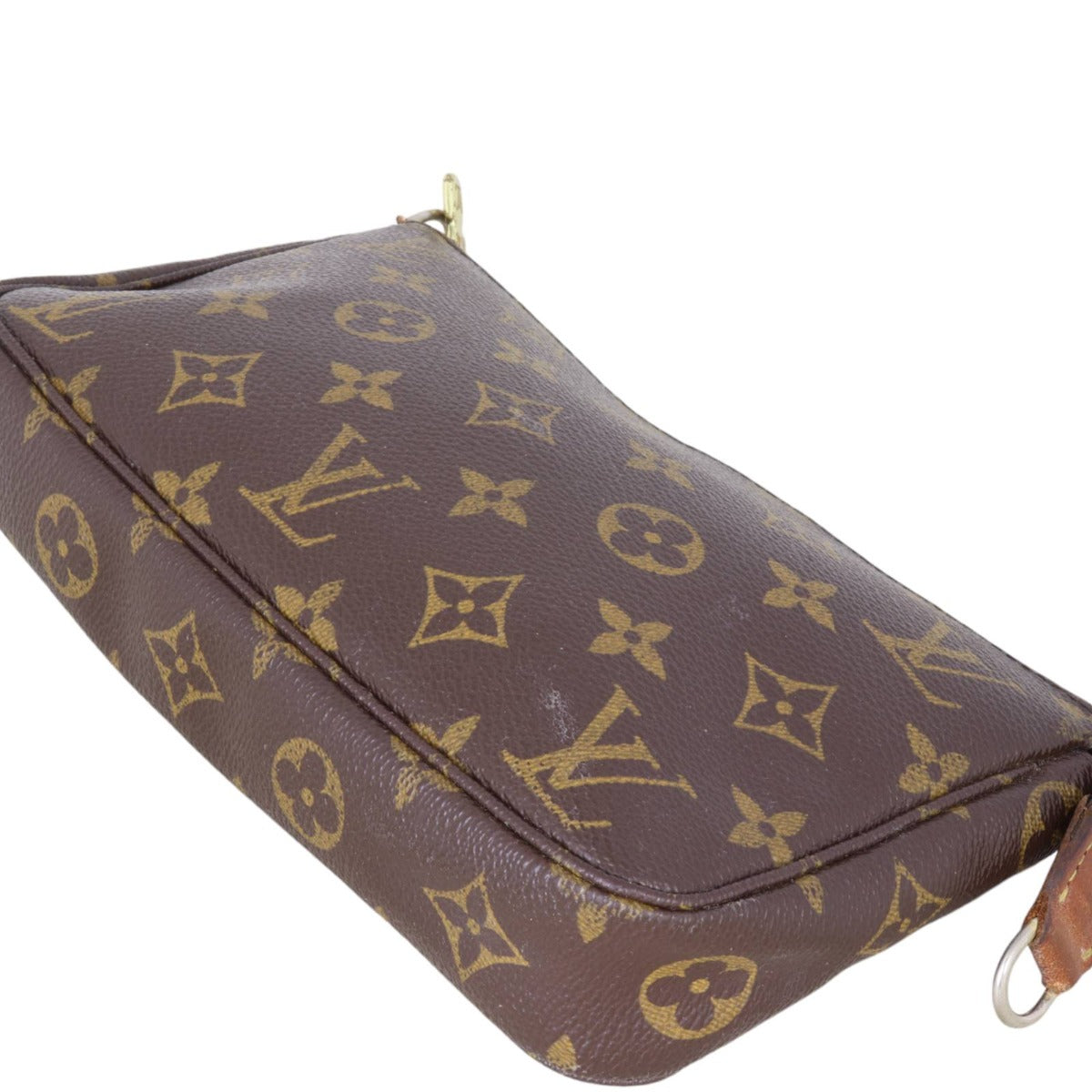 Louis Vuitton Pochette Accessories Monogram with Long Strap