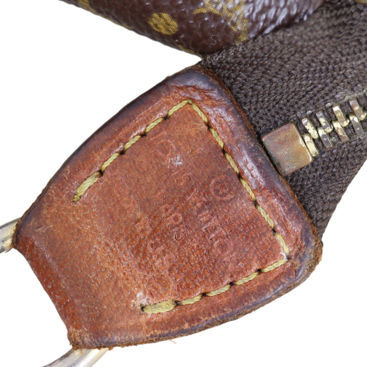 Louis Vuitton Pochette Accessories Monogram with Long Strap