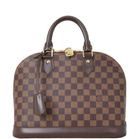 Louis Vuitton Alma PM Damier Ebene | Gold Tone Alma