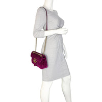 Gucci Marmont Velvet Small Shoulder Bag