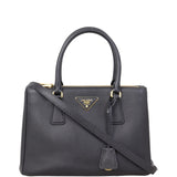 Prada Saffiano Lux Galleria Double Zip Tote Small