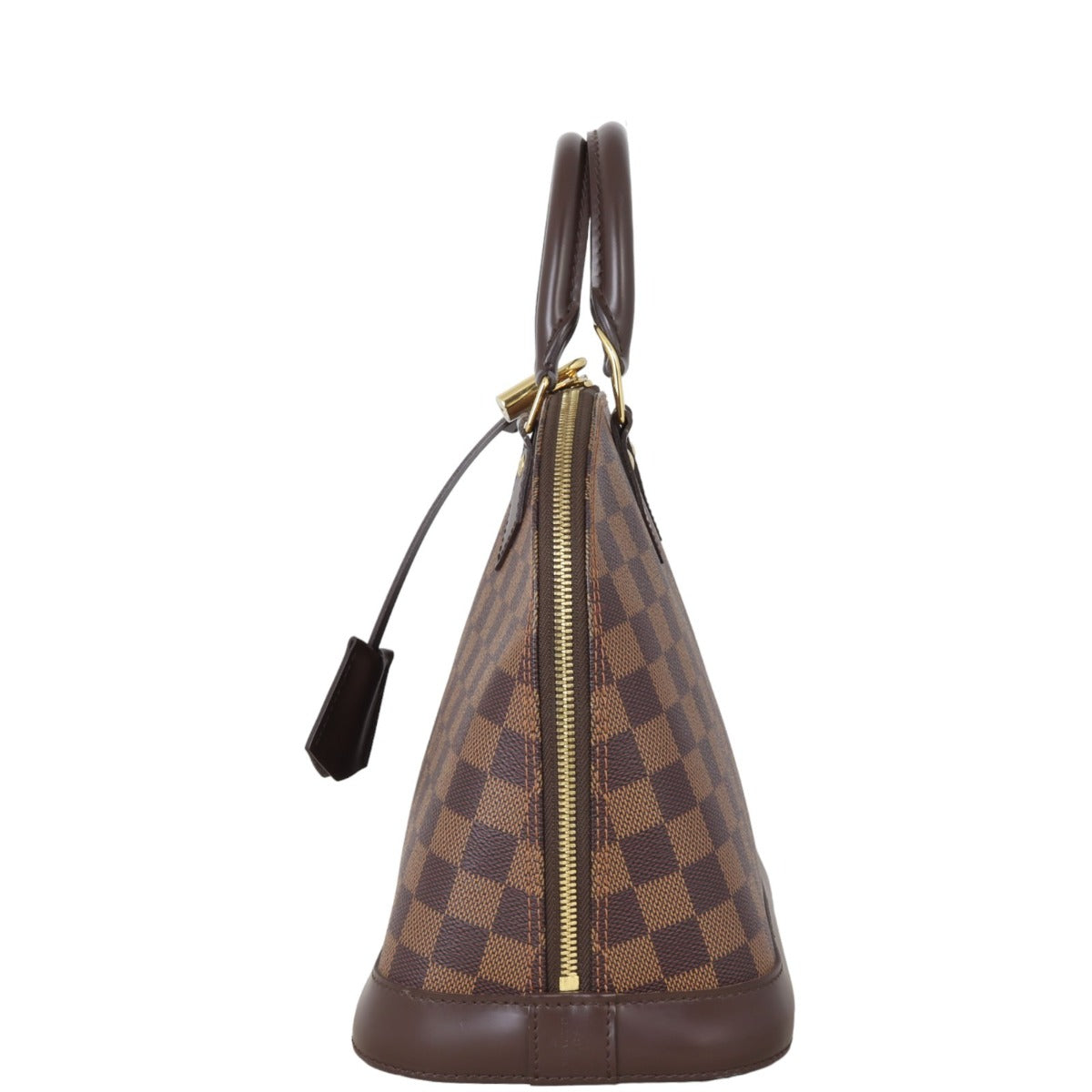 Louis Vuitton Alma PM Damier Ebene | Gold Tone Alma