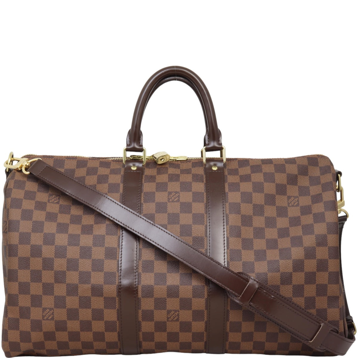 Louis Vuitton Keepall 45 Bandouliere Damier Ebene