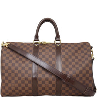 Louis Vuitton Keepall 45 Bandouliere Damier Ebene