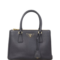 Prada Saffiano Lux Galleria Double Zip Tote Small