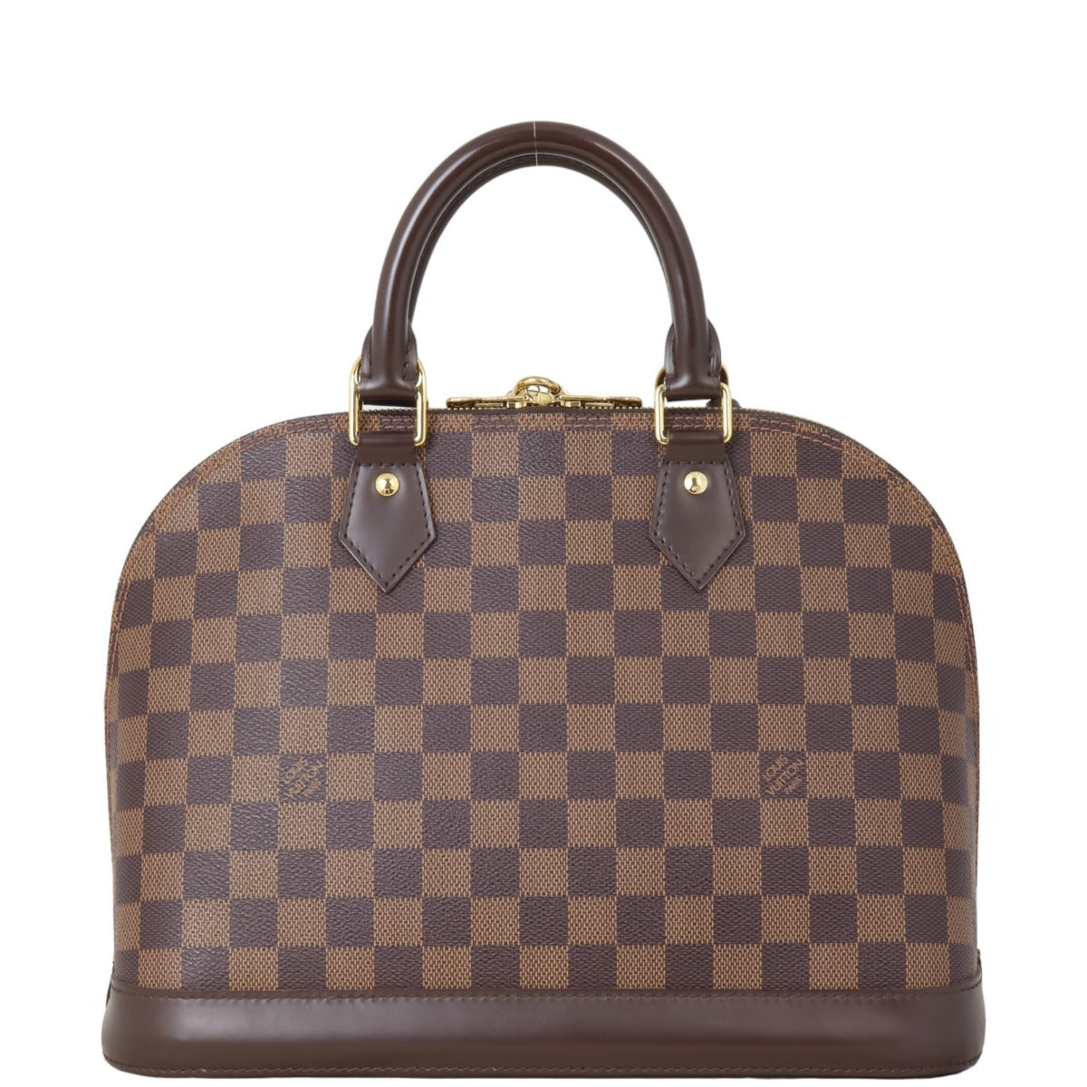 Louis Vuitton Alma PM Damier Ebene | Gold Tone Alma