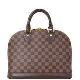 Louis Vuitton Alma PM Damier Ebene | Gold Tone Alma
