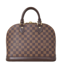 Louis Vuitton Alma PM Damier Ebene | Gold Tone Alma