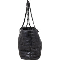 Chanel Chocolate Bar Chain Vinyl Tote