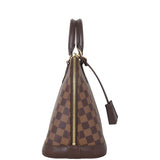 Louis Vuitton Alma PM Damier Ebene | Gold Tone Alma