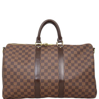 Louis Vuitton Keepall 45 Bandouliere Damier Ebene