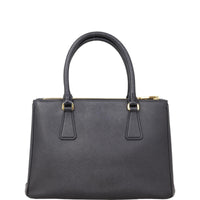 Prada Saffiano Lux Galleria Double Zip Tote Small