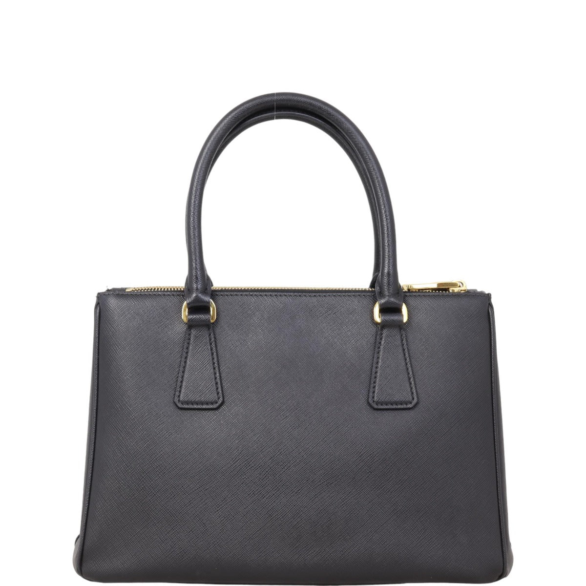 Prada Saffiano Lux Galleria Double Zip Tote Small