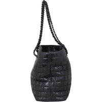 Chanel Chocolate Bar Chain Vinyl Tote