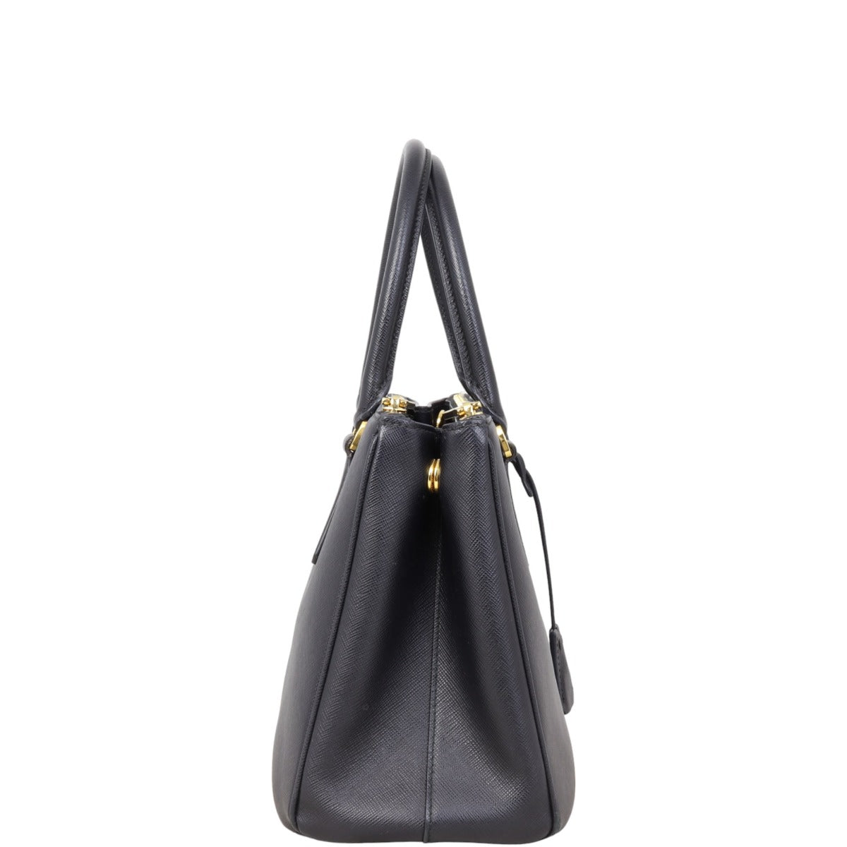 Prada Saffiano Lux Galleria Double Zip Tote Small