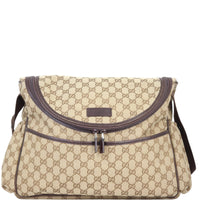 Gucci GG Canvas Diaper Bag
